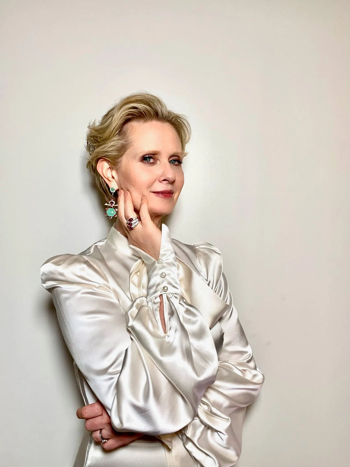 Inside Golden Globe Nominee Cynthia Nixon’s Cozy Awards Night